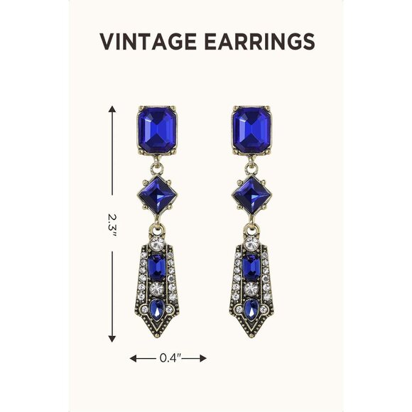 1920s Flapper Accessories Set Costume Headband Necklace Gloves Pearl - Picture 3 of 7